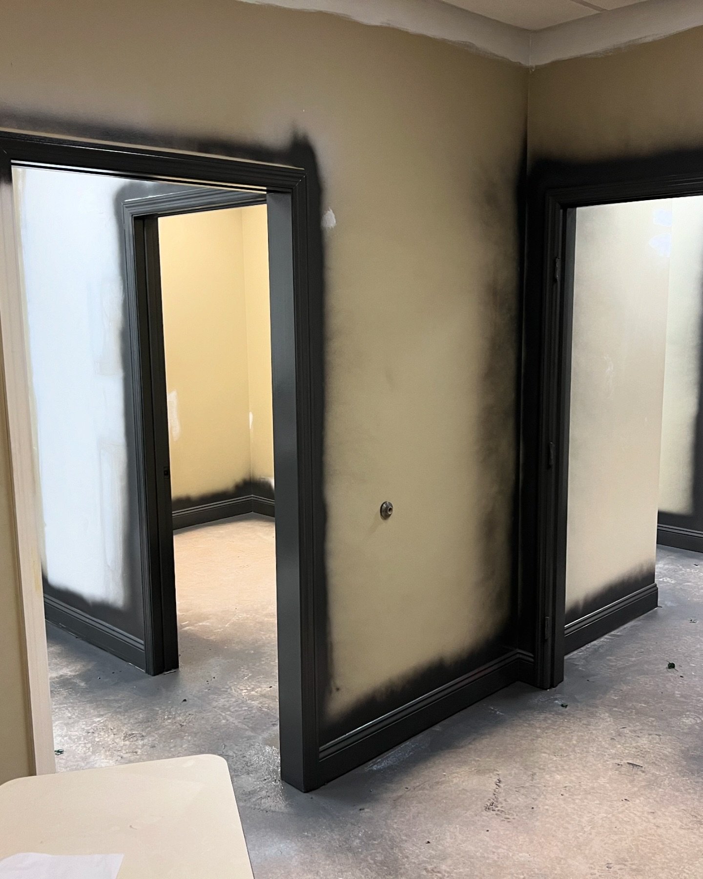 Southeast Eyecare - Week 2 - Completion - Drywall, Electrical, Lights, Paint, Ceiling, Doors, and Lighted Shelving