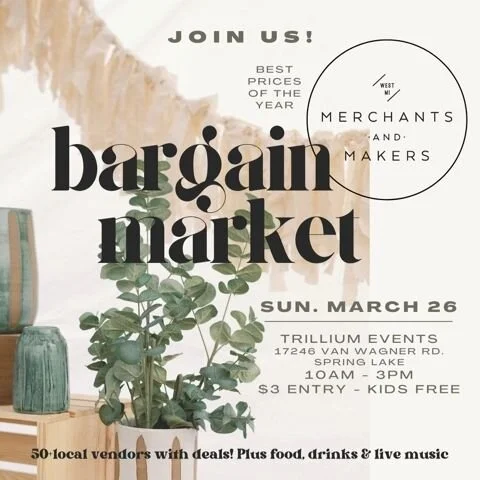 My first show of the season is only one week away! Join me at Trillium Events Center on Sunday the 26th from 10am-3pm. Not only are there going to be some great vendors but we're all going to have special deals going on.

All my stacking bracelets wi