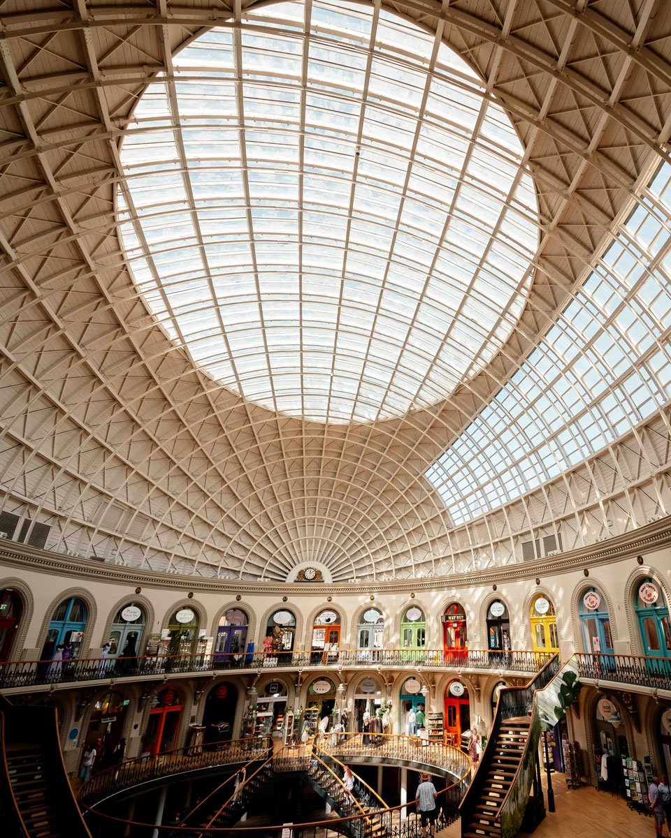 We&rsquo;ve got three delightful levels to explore at Leeds Corn Exchange.

👗 On our balcony level, you&rsquo;ll find award winning @avorium_ with their beautiful stationery, @sculpturegalleryleeds and their changing exhibitions programme, and @prec
