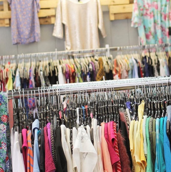 Practice slow fashion and shop local at ReThreads Cosignment Shop in Charlottesville. ReThreads is a Better Business Challenge participant! (Photo Credit: @rethreadscville )