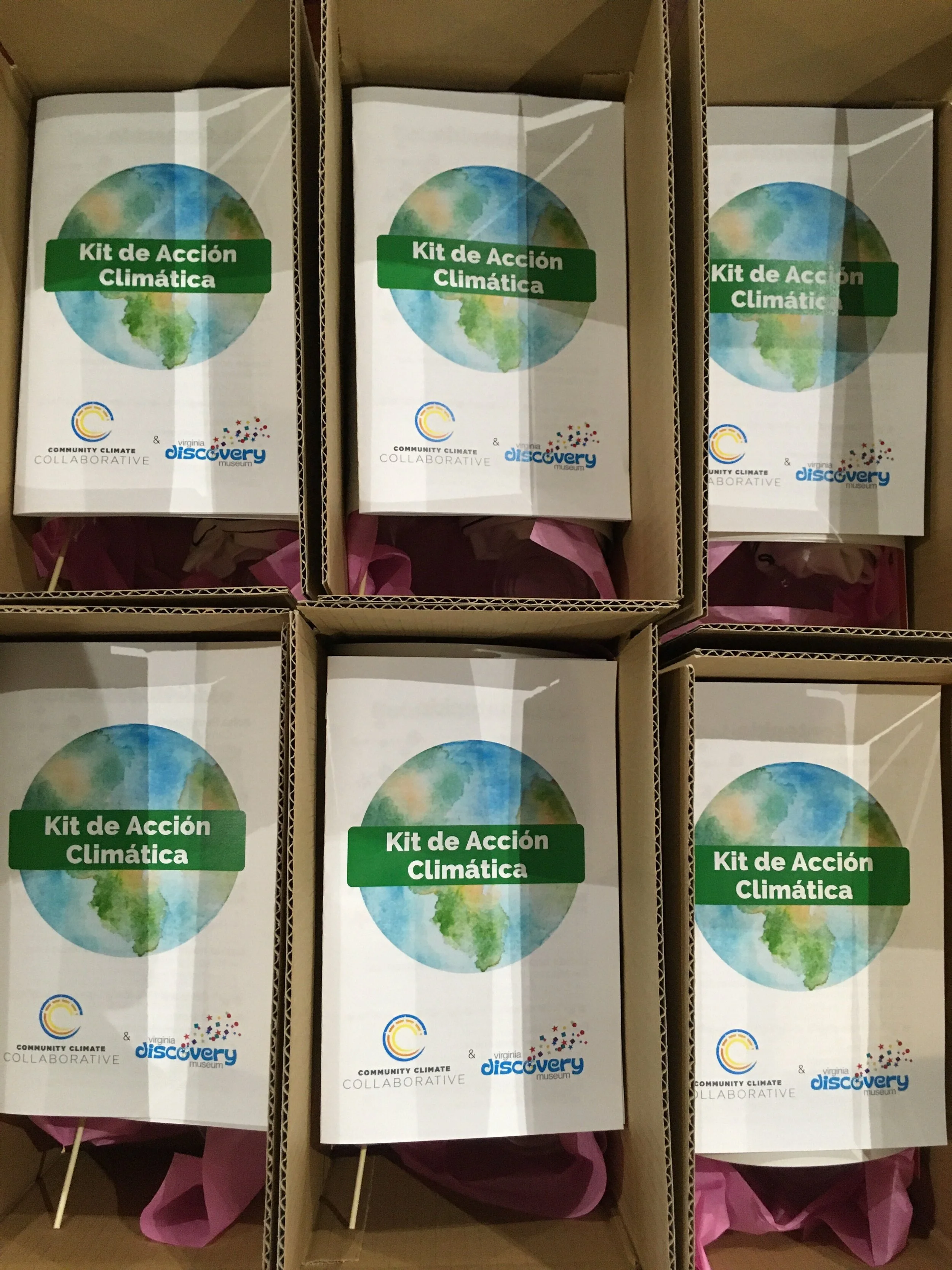 Agnor-Hurt 4th Graders Receive Climate Action Activity Kits