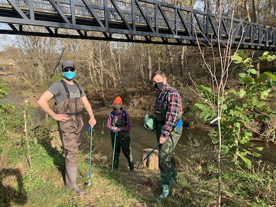 WillowTree conducts a River Clean Up