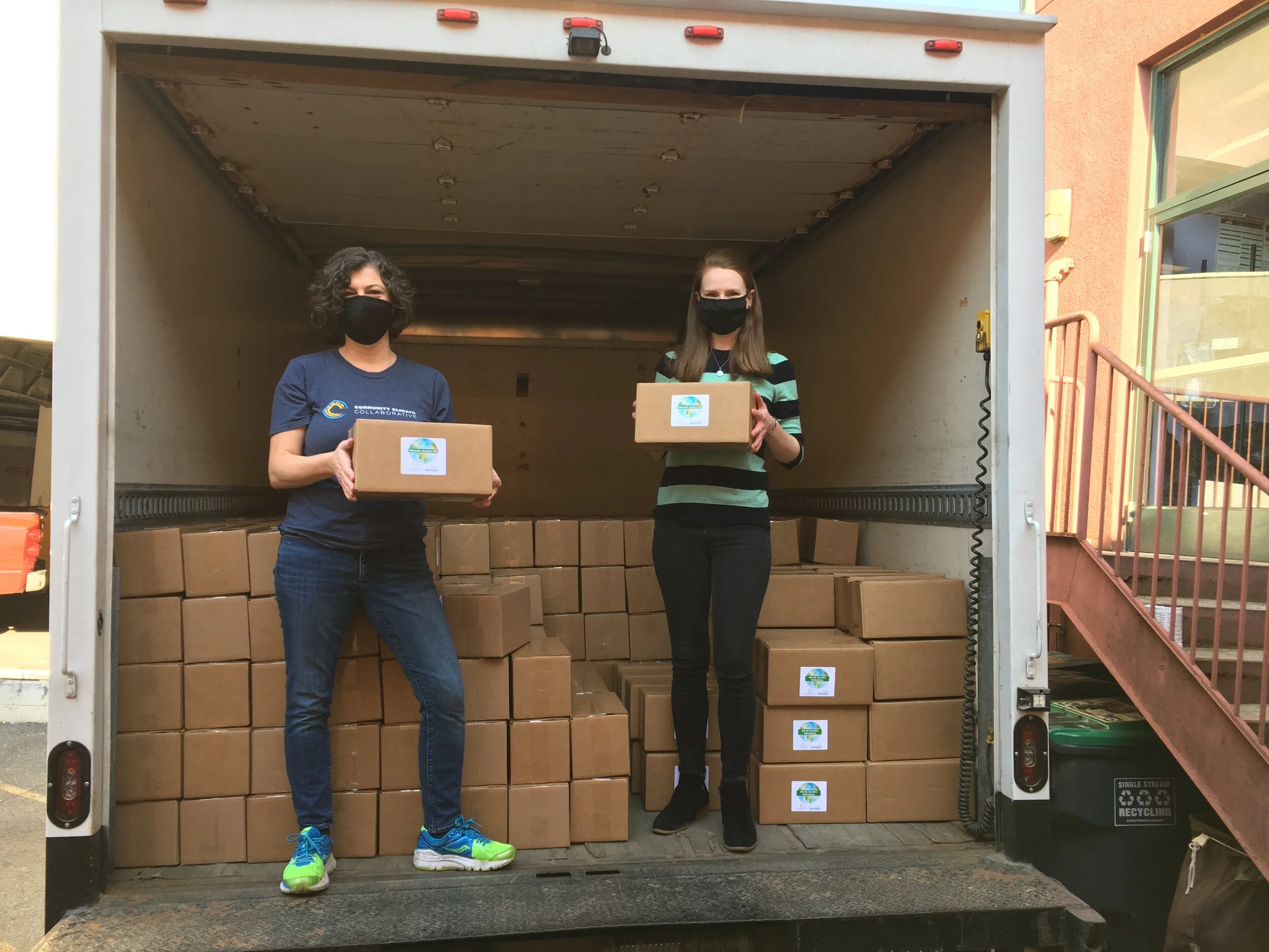 760 Climate Action Kits Delivered to County Students This Week!
