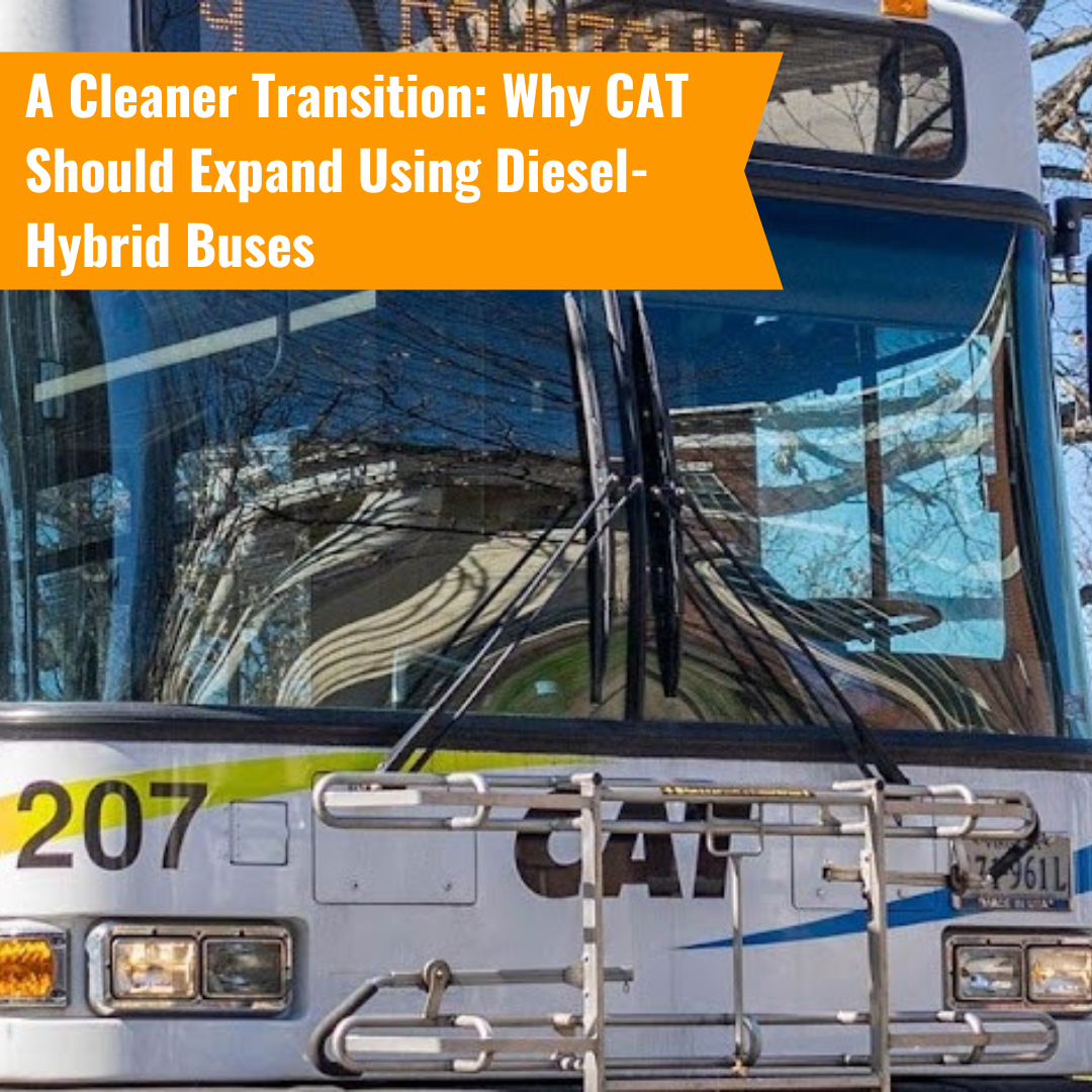 A Cleaner Transition: Why CAT Should Expand Using Diesel-Hybrid Buses