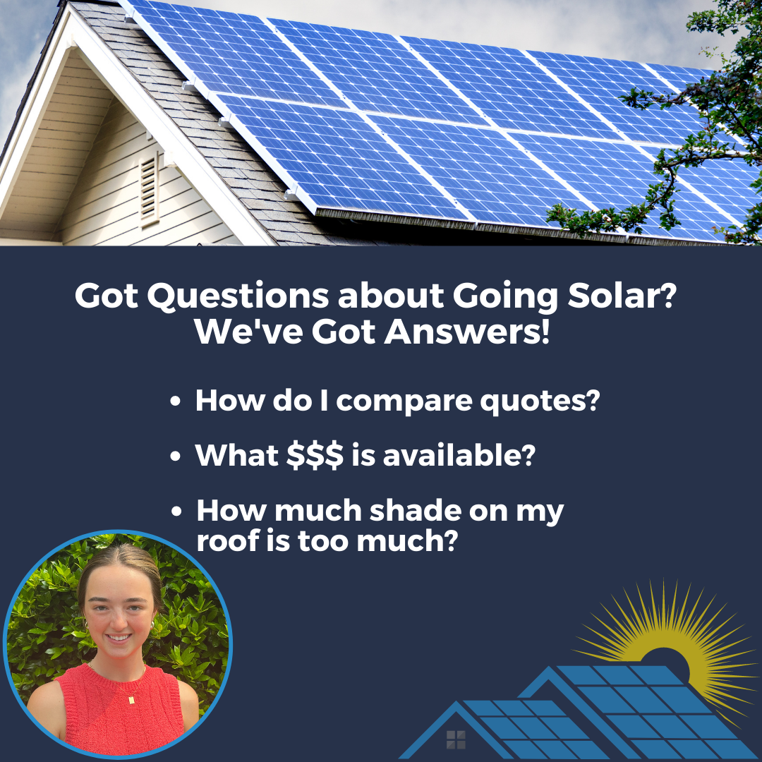 Solar Questions Got Questions About Going Solar? We've Got Answers! — Community Climate ...
