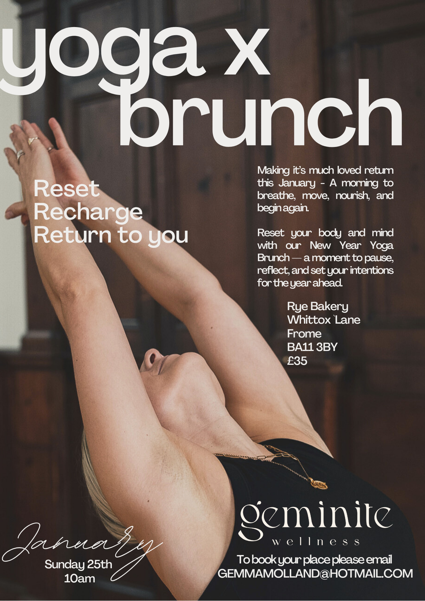 Yoga Brunch with Gemma Molland