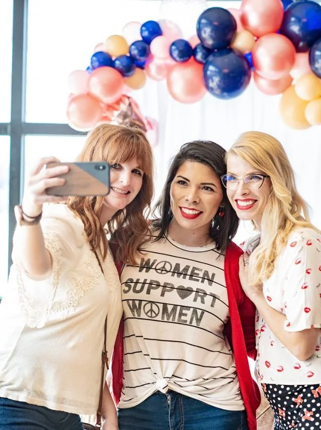Photo by Christina Jones Photography from Babe Crafted’s 2nd annual Galentine’s Day Breakfast on February 12, 2019