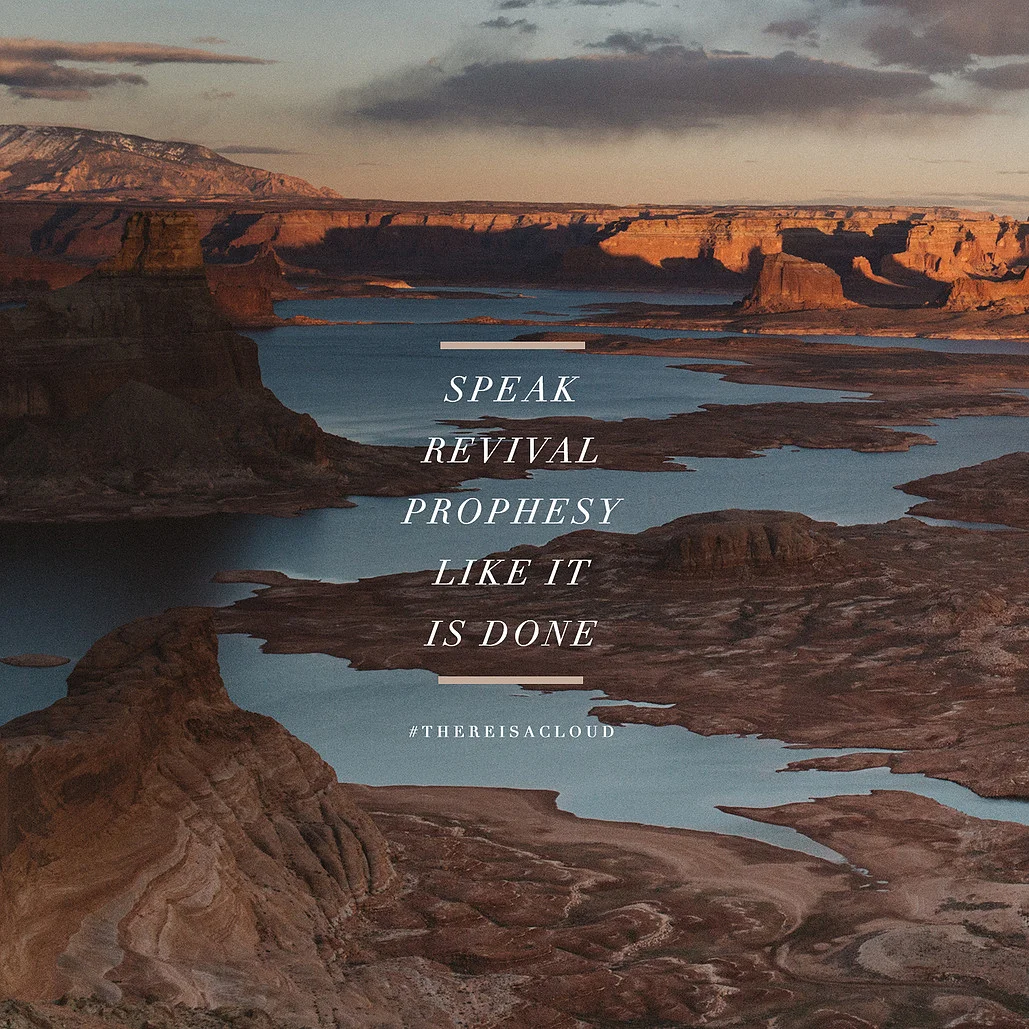 There is a Cloud album release social graphic