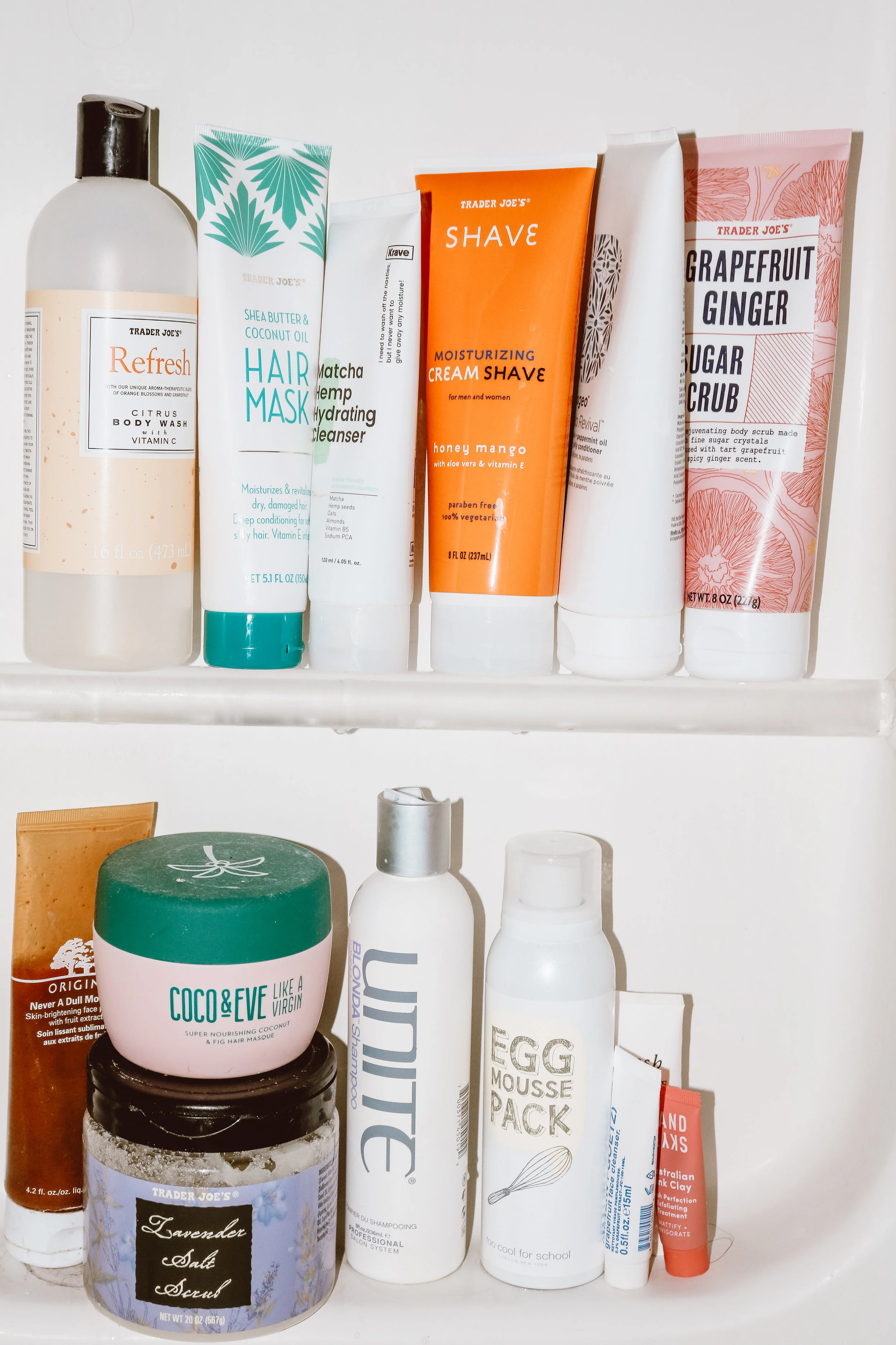 trader joe's best skin care