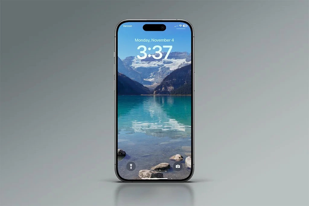 Lake Louise Phone Lock Screen Digital Download