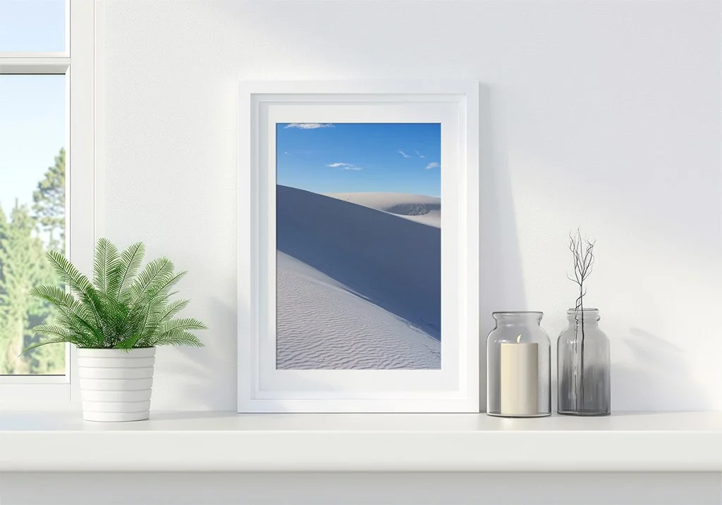 Hills of White Sands Portrait Digital Download - 24x36