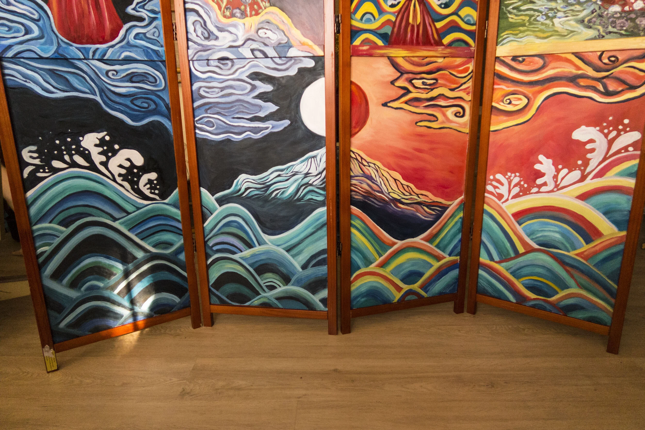 Living Water: Bottom Panels