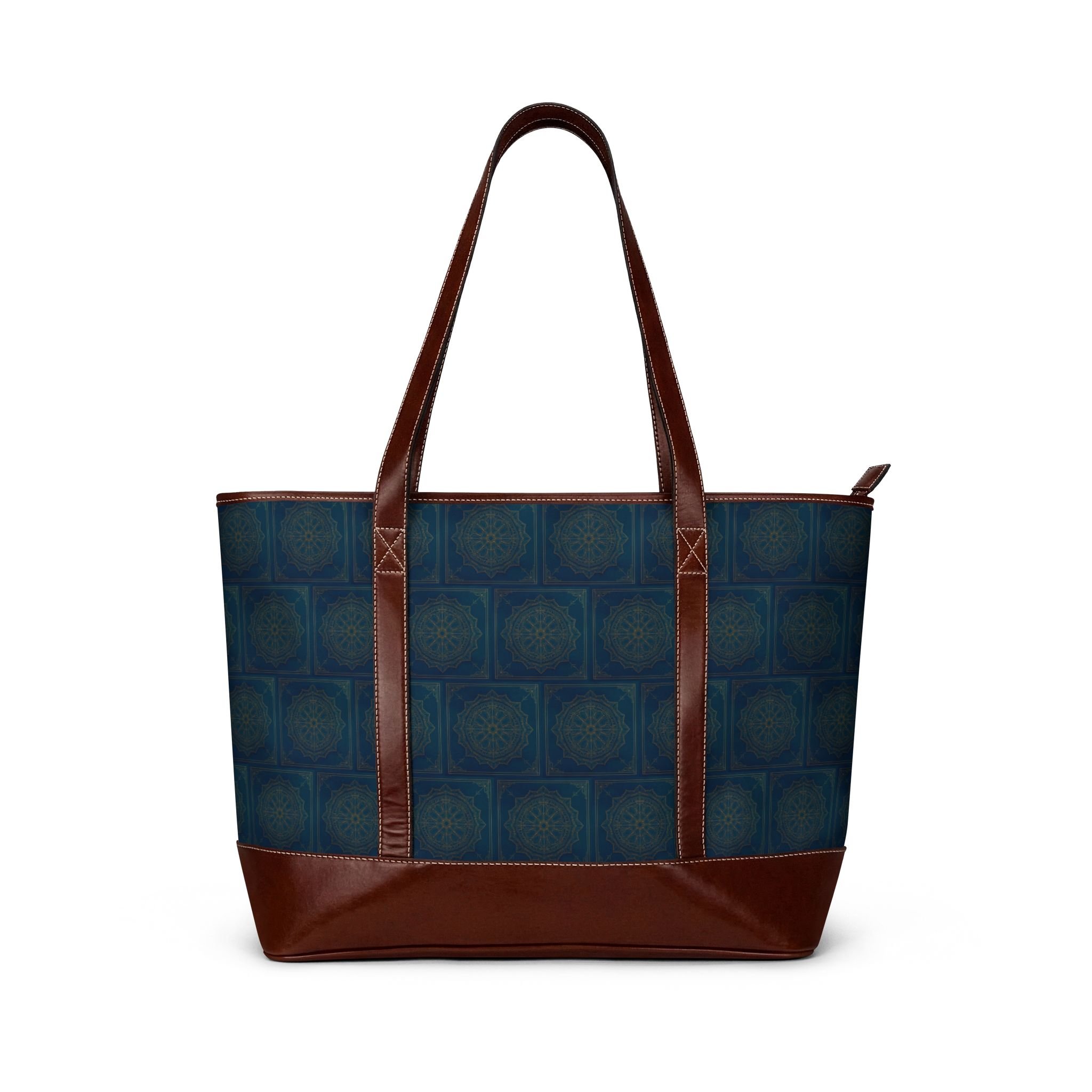 Silk Road Ocean Blue Mandala Tote