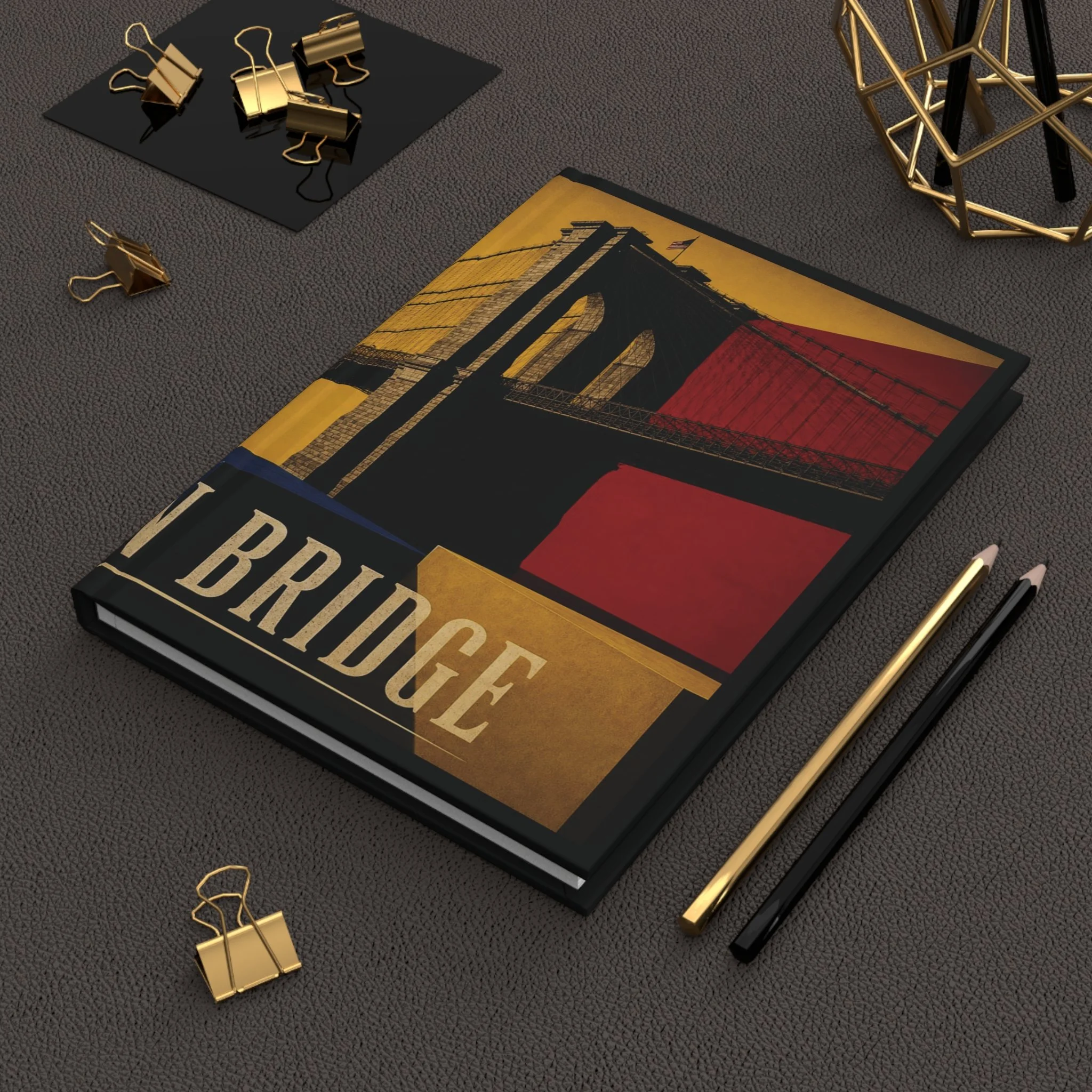 Brooklyn Bridge Hardcover Journal