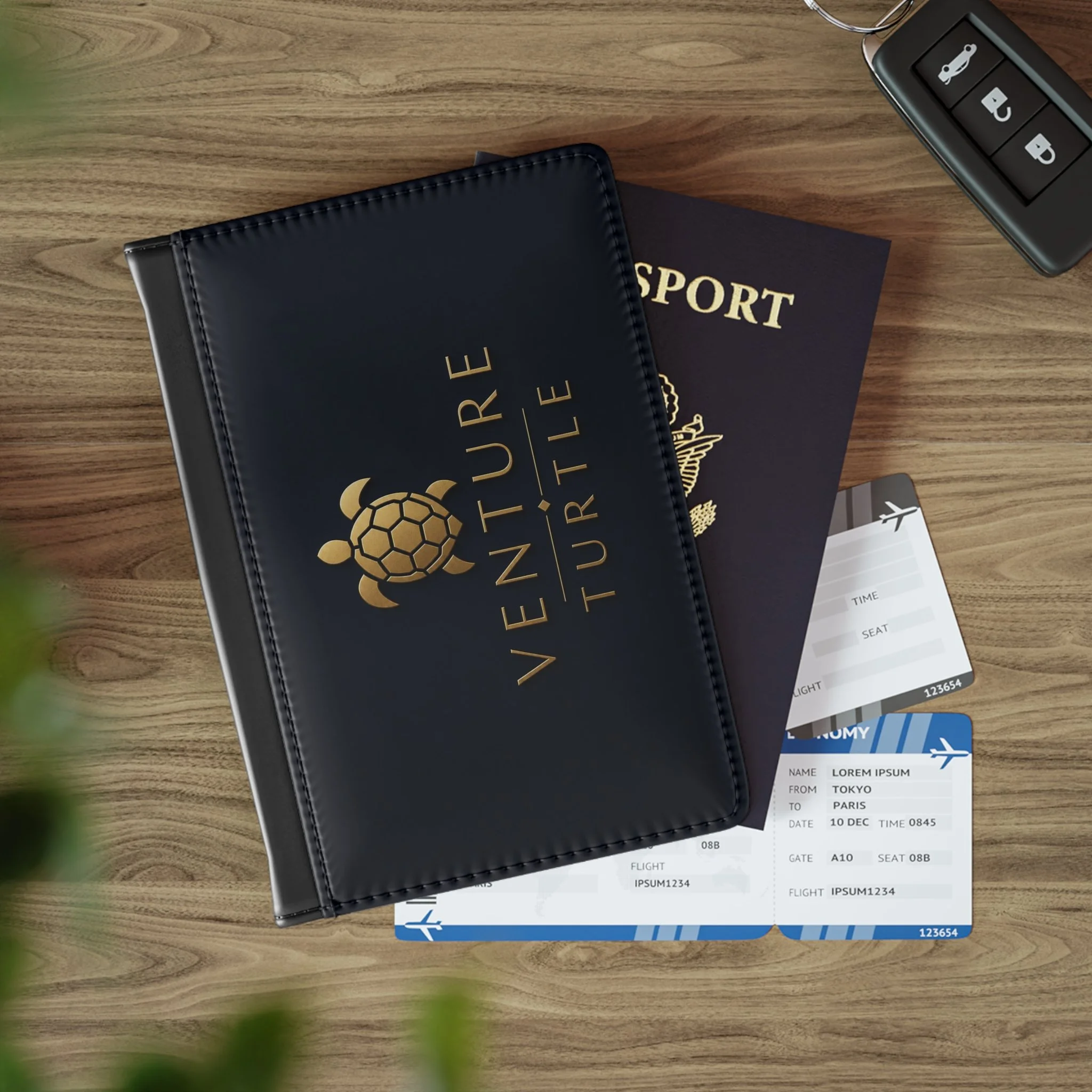 Venture Turtle Passport Cover