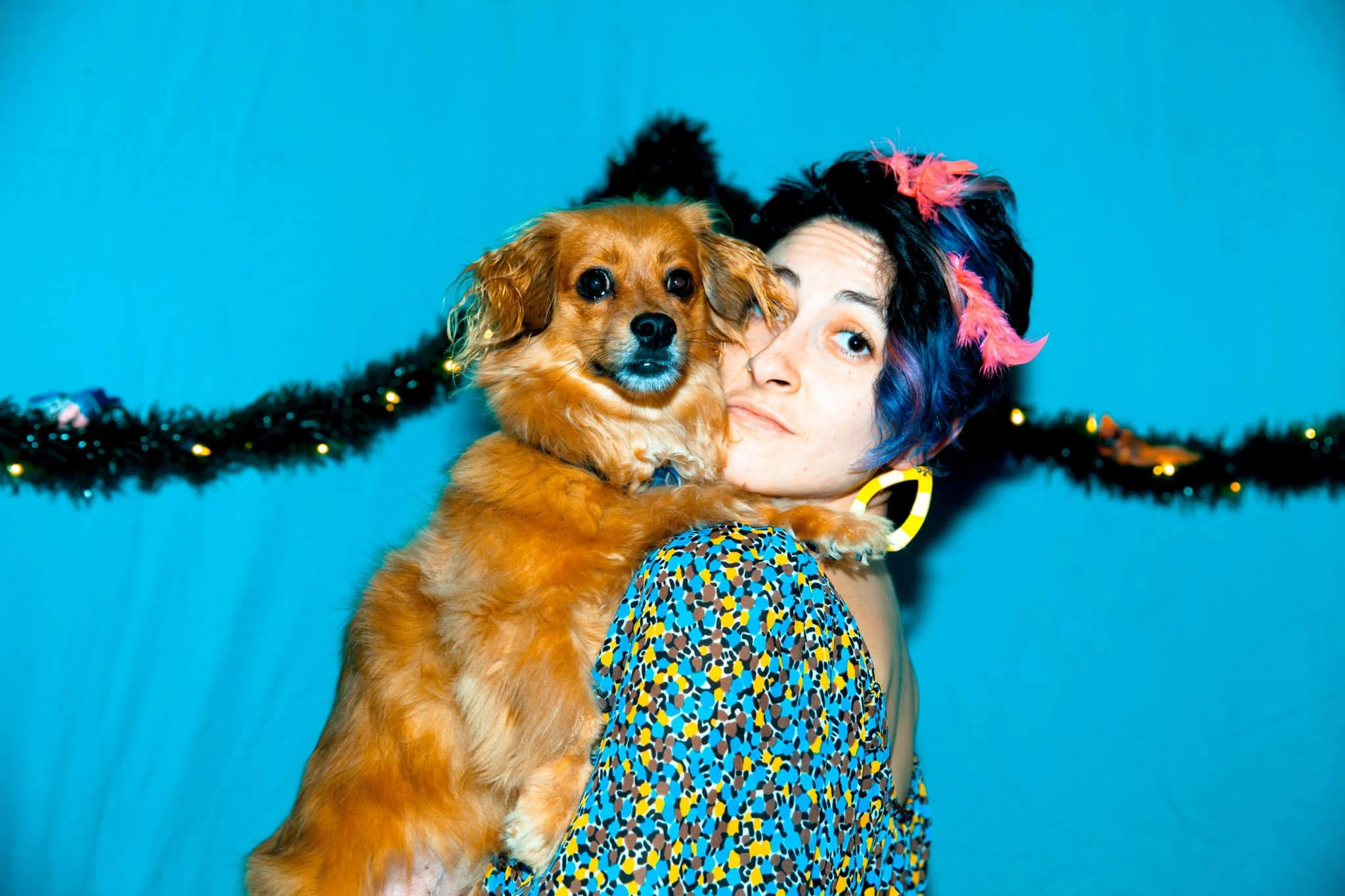 J. Broadly with The Dog Oliver