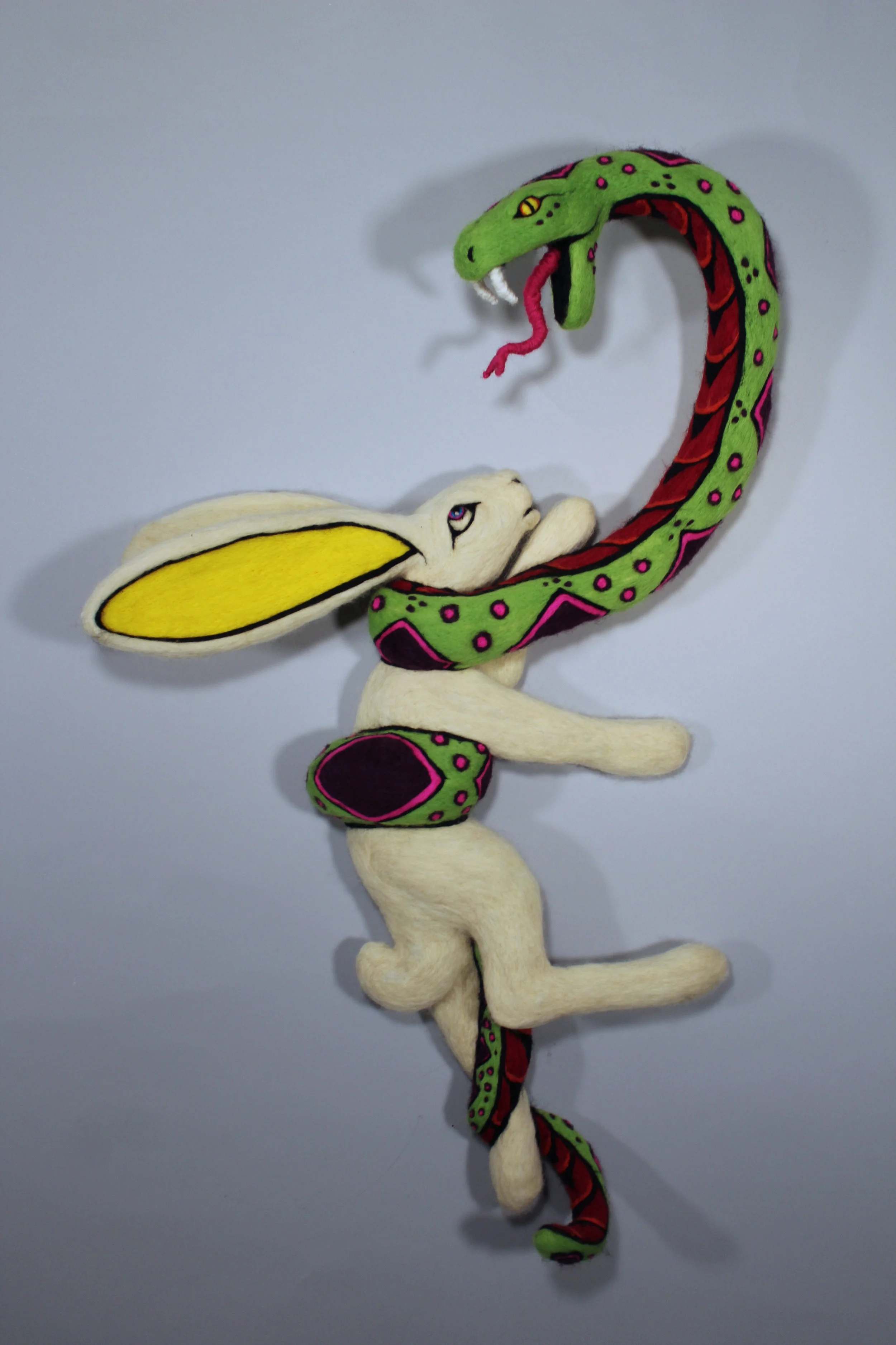  Under Pressure (Act I)  2018  Wool  22 x 32 x 6 