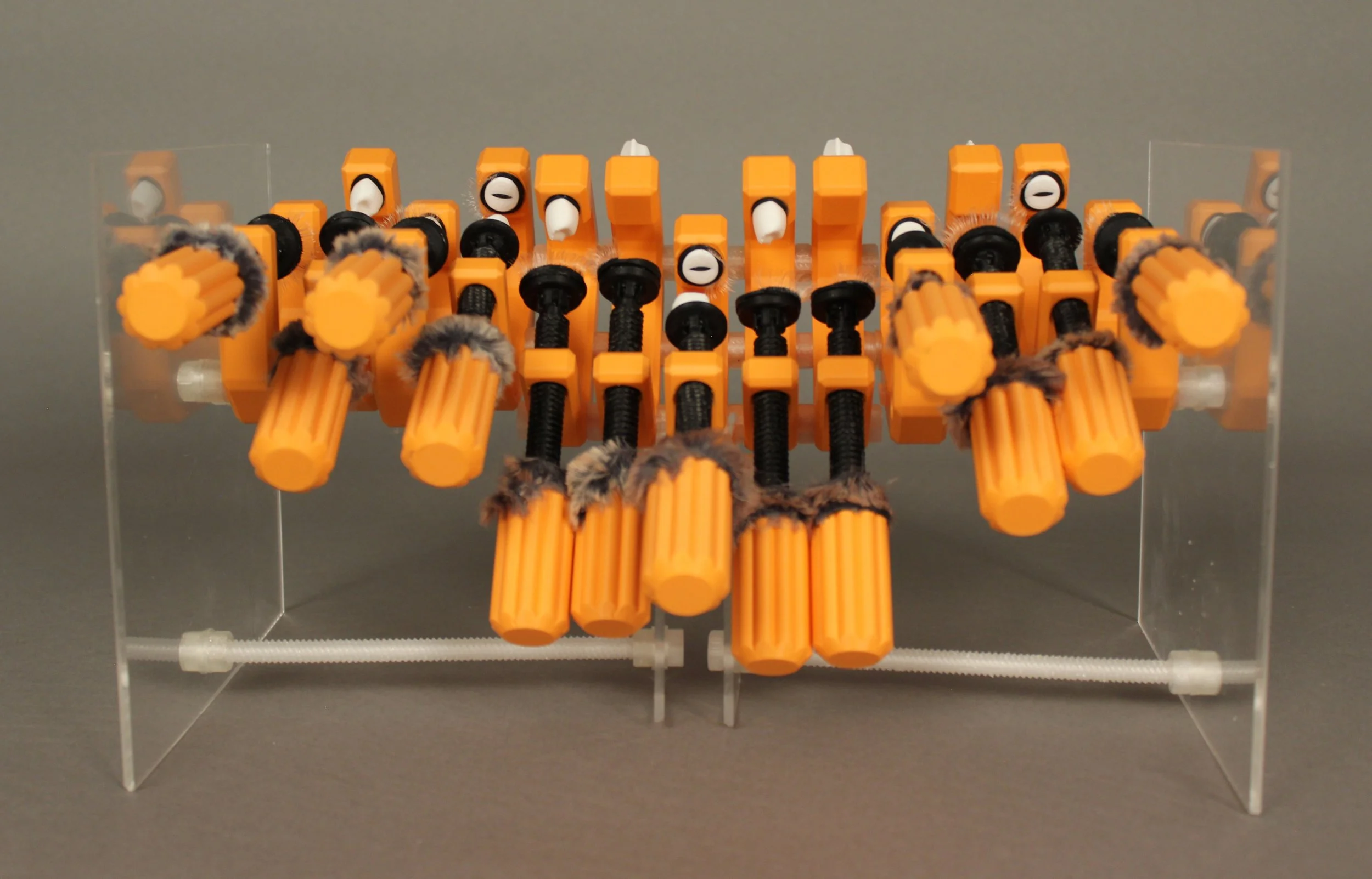   Pressure   7 x 12.5 x 8  Faux Fur, Plastic, Acrylic  2024 