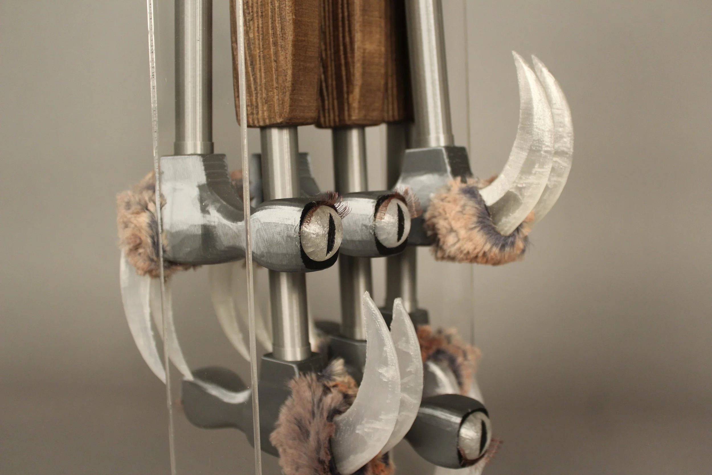   Indispensable   18 x 7 x 5  Faux Fur, Plastic, Acrylic  2024 