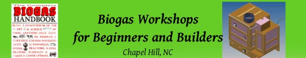 Biogas Workshops for Beginners &amp; Builders