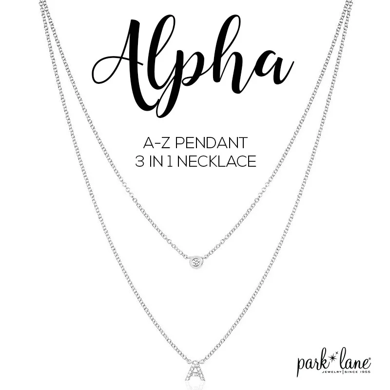Alpha Necklace - $14 with a $30 purchase