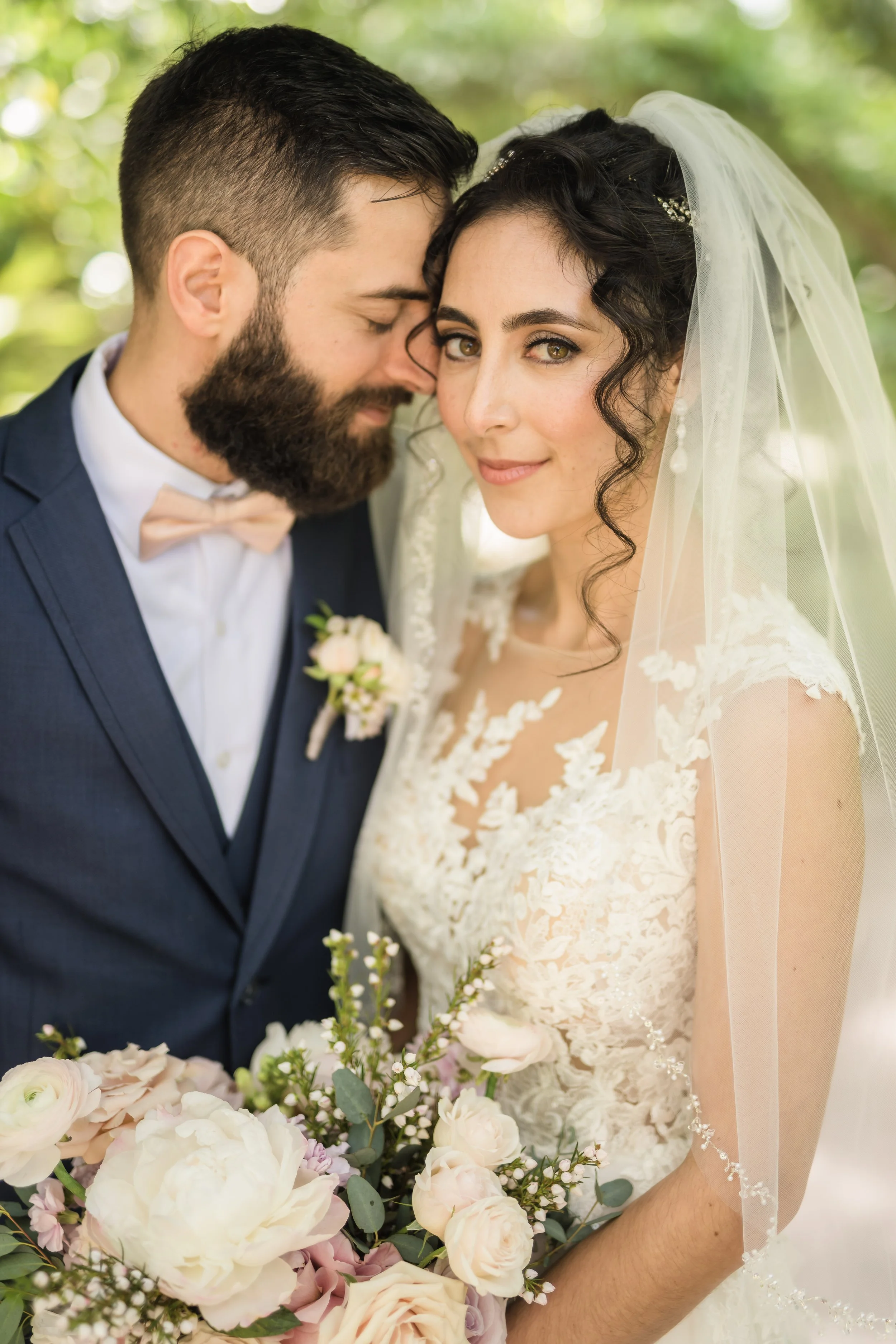pink dress bridal makeup Think Pink: 10 Pink Lipstick Bridal Looks We Love