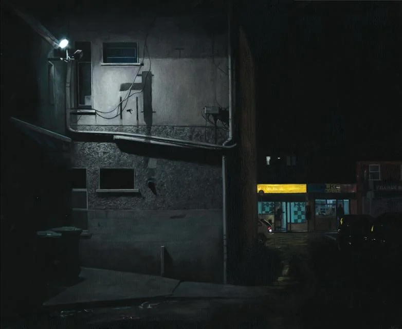 Francis Matthews, The Core Removed , 2007, oil on canvas 50x60 cm