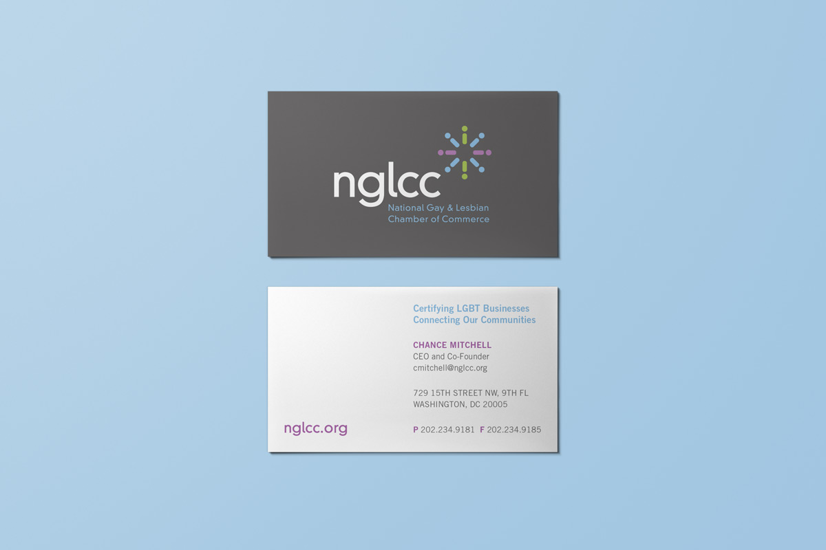 NATIONAL GAY & LESBIAN CHAMBER OF COMMERCE: Rebrand