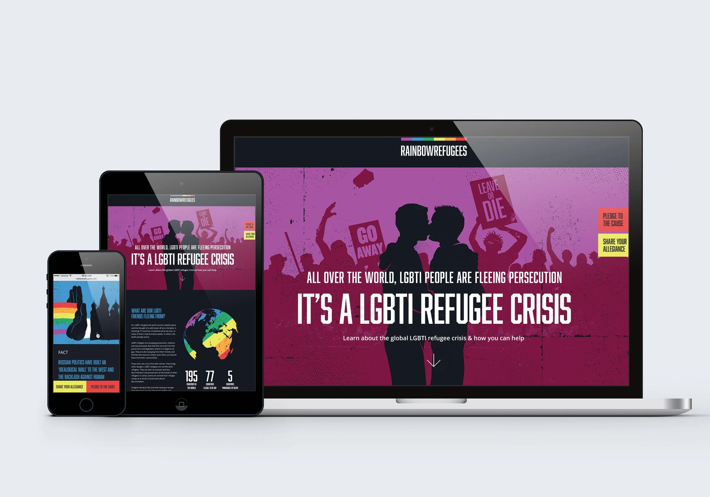 United Nations High Commissioner for Refugees: Rainbow Refugee Crisis Campaign