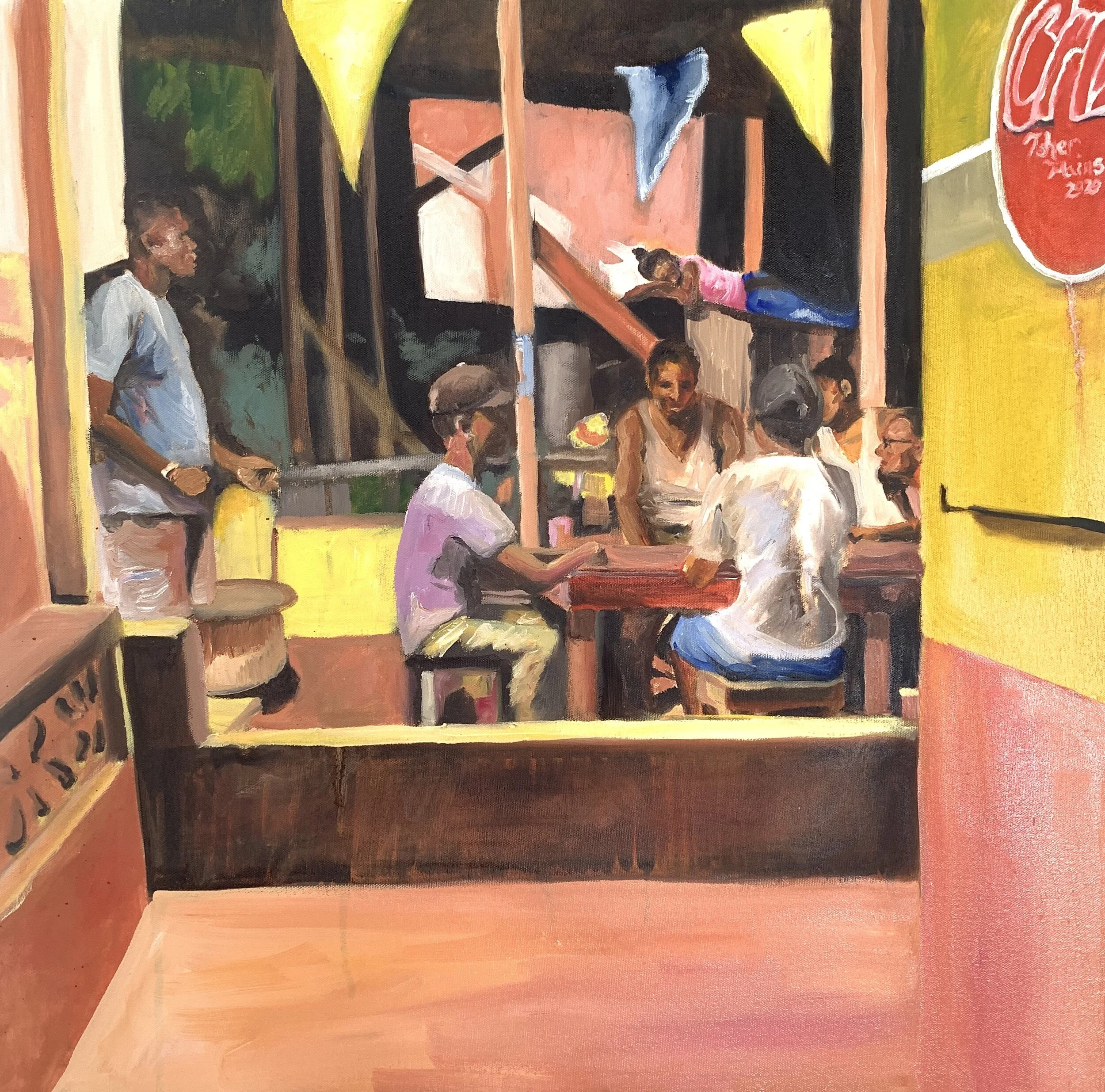 Perry Rum Shop Calliste Grenada Caribbean