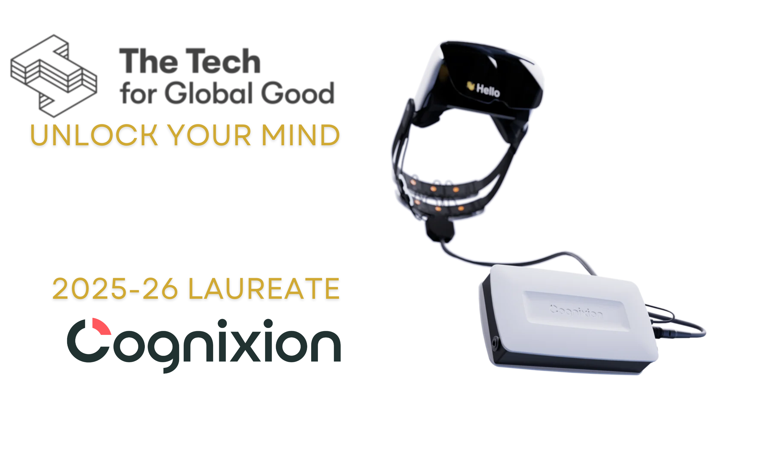 Cognixion Named a 2025 Tech for Global Good Laureate at The Tech Interactive