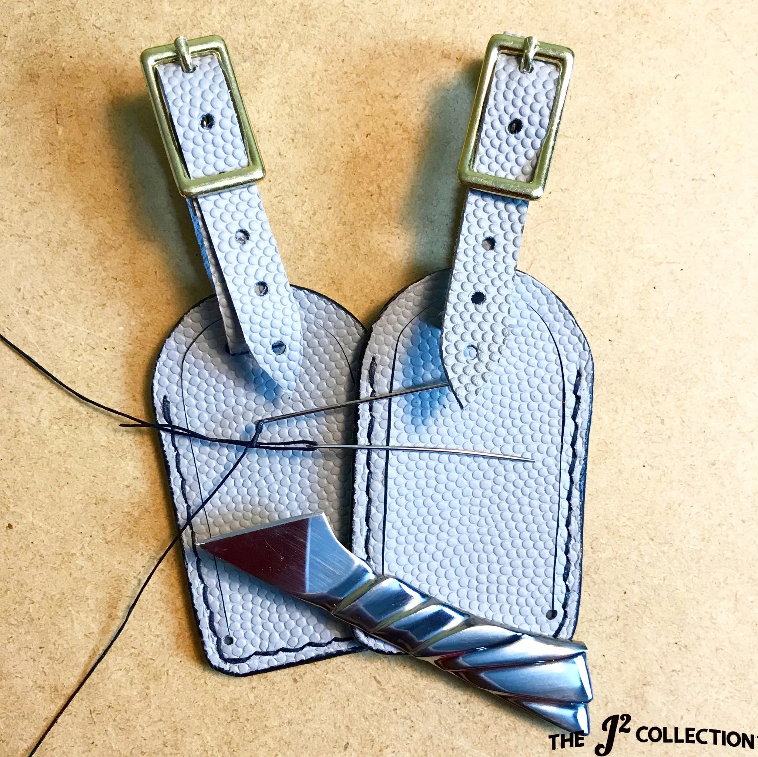 Cool Gray Basketball Luggage Tags