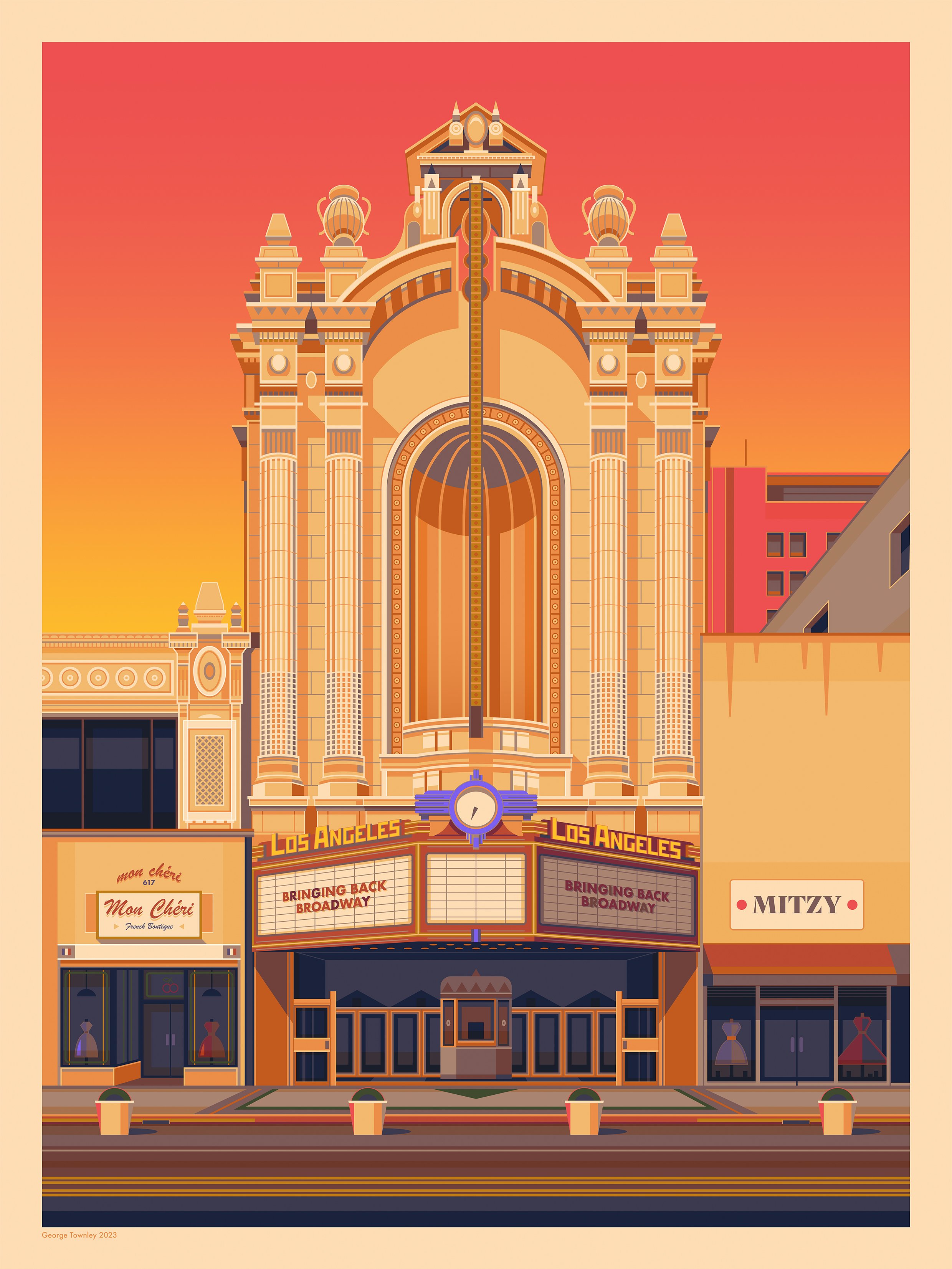 Los Angeles Theatre (Variant)