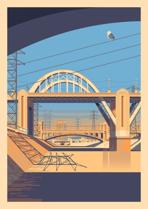 Sixth Street Bridge — George Townley
