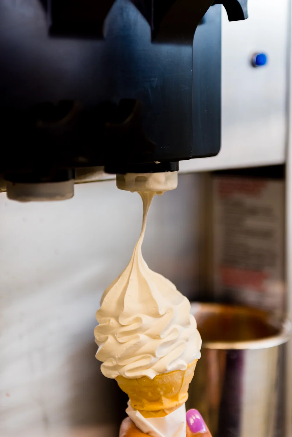 Magic Fountain Homemade Ice Cream