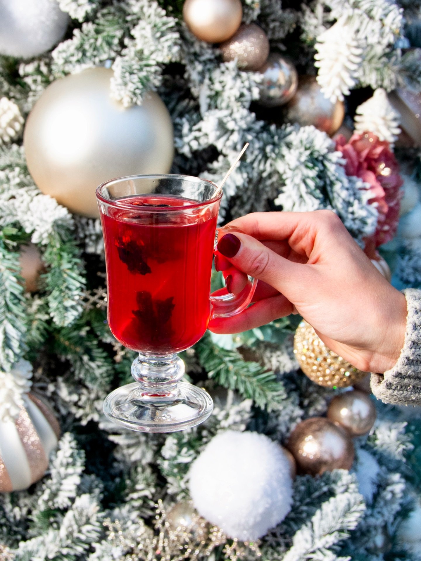 It wouldn&rsquo;t be Christmas without a little holiday spirit(s)! Merry Christmas to all and to all a good 
night!🎅🎄💋