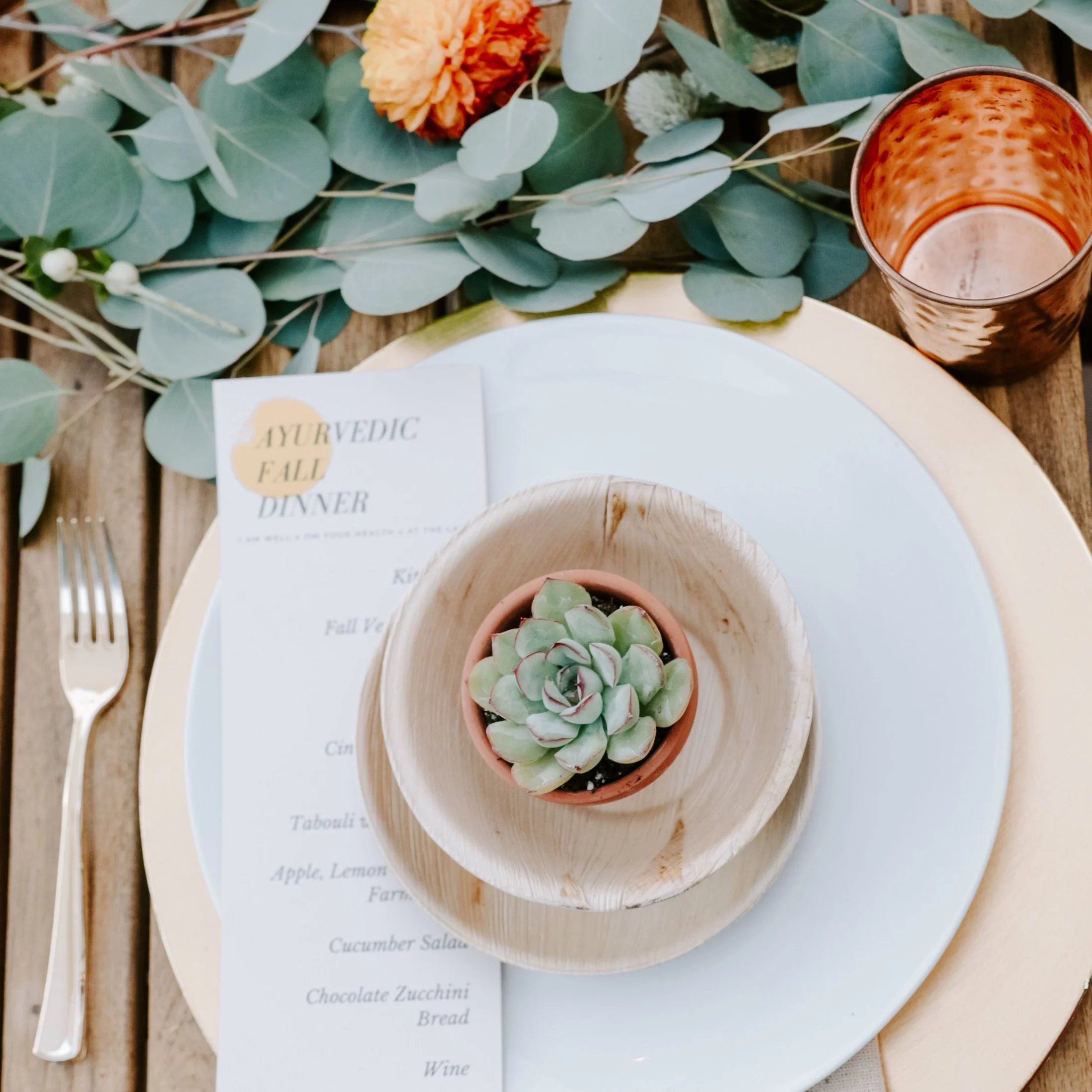 Fall Ayurvedic Dinner w/ I Am Well + Om Your Health