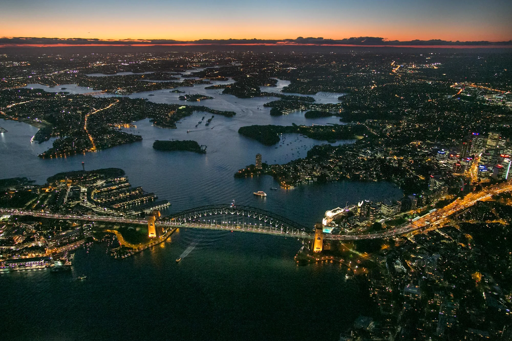 Aerial Night