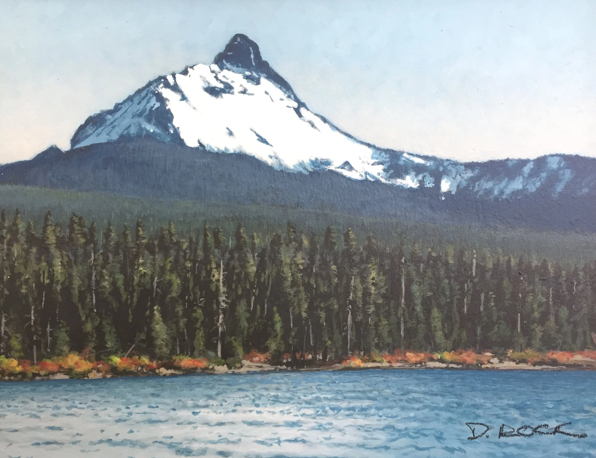 "Mount Washington from Big Lake"