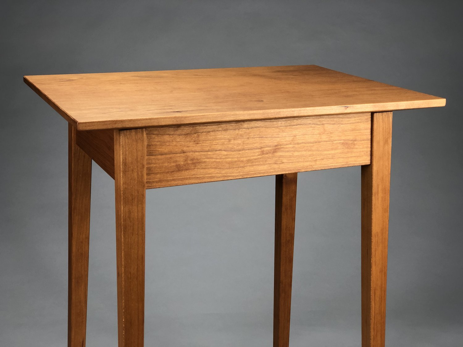 Cherry Bedside Table Philadelphia Furniture Work
