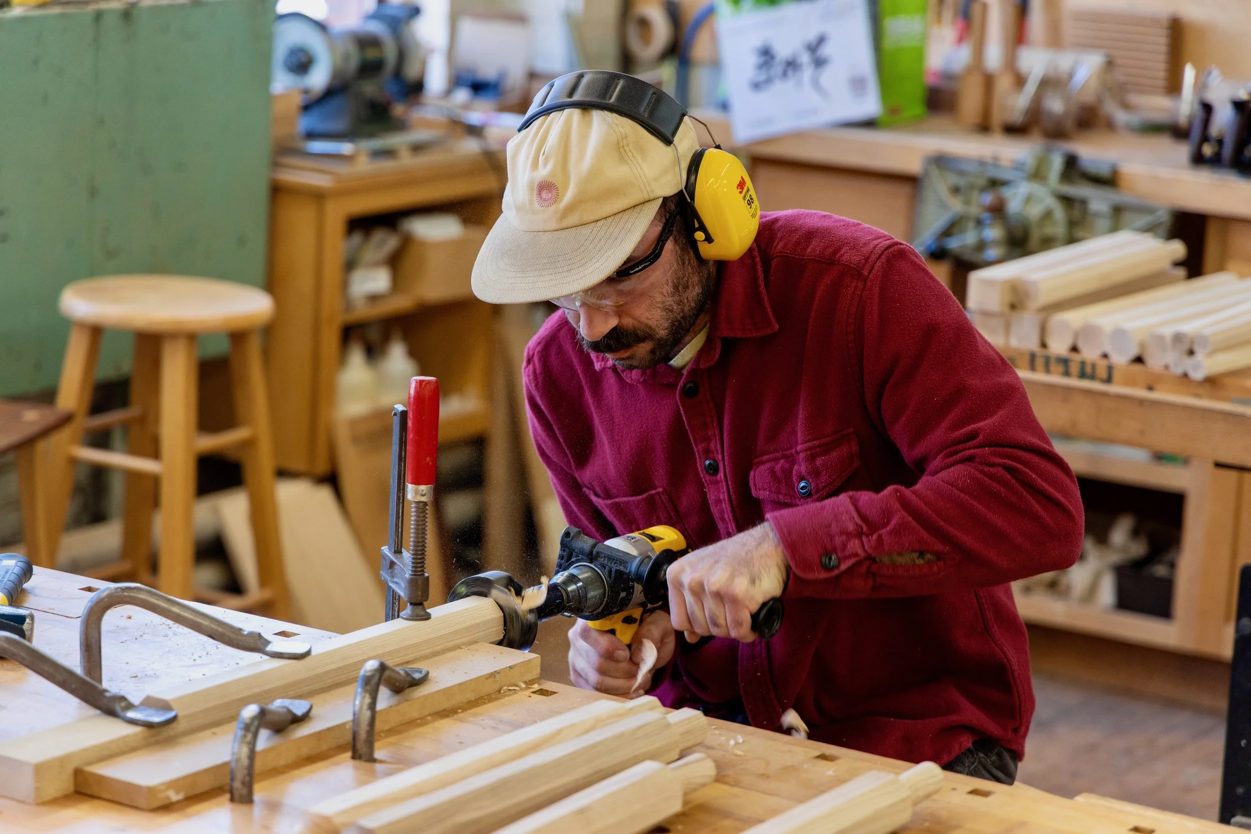 hearth bench tenon cutting.jpeg