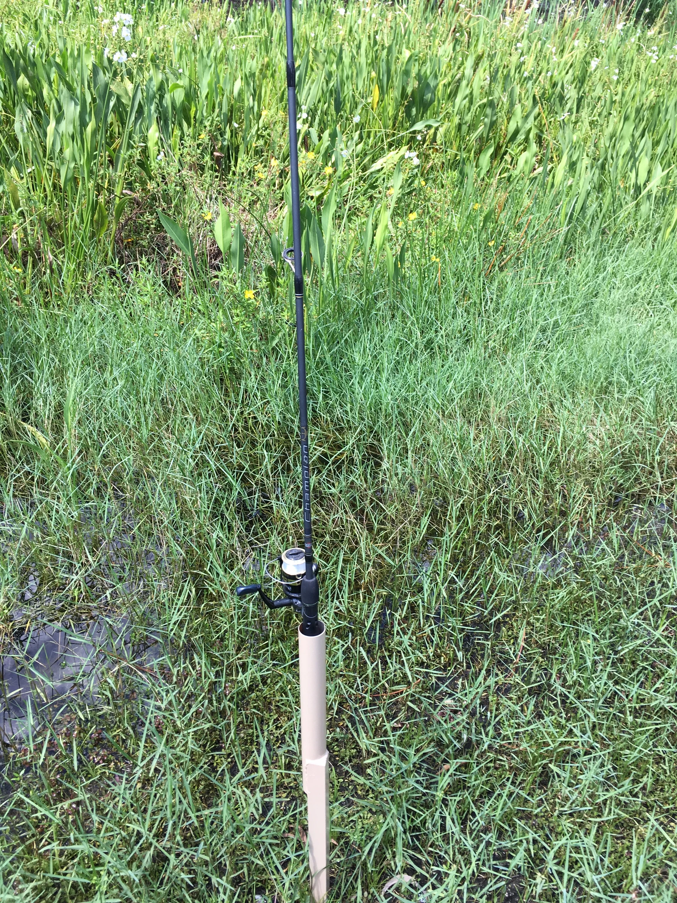 steel fishing rod