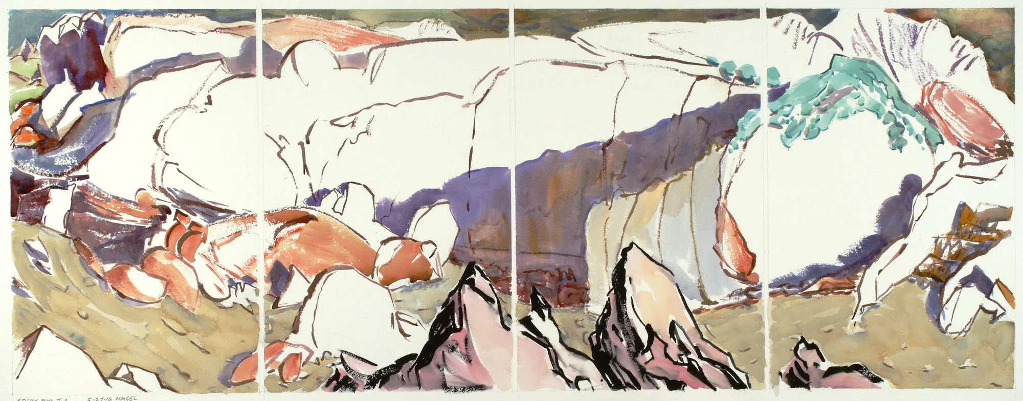 “Study for Tierra Amarilla”