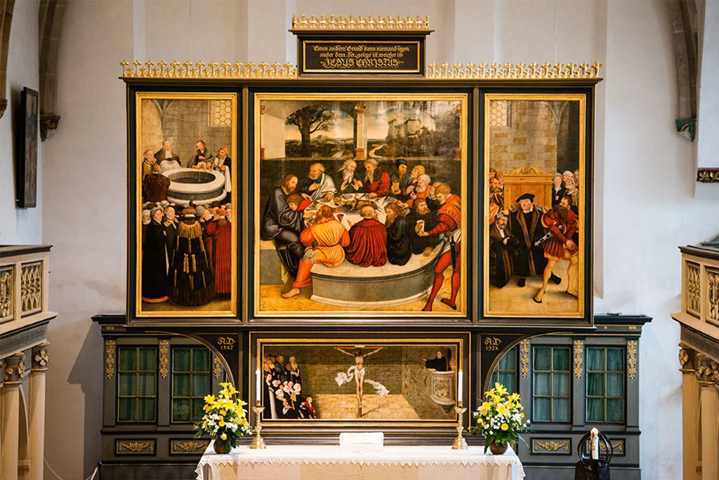 Wittenberg Altar by Lucas Cranaach
