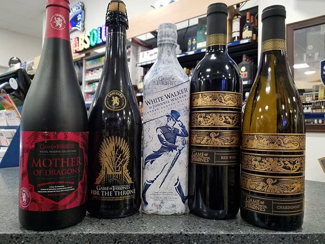 Whether you favor beer, wine, or spirits, we've got you covered for Sunday night #gameofthrones