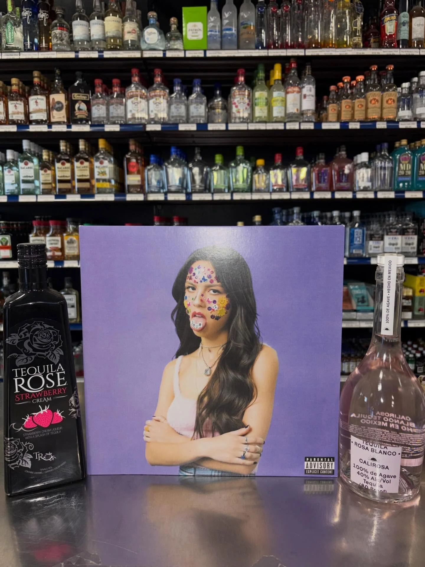 good 4 u if you stop by Moonshine today 🎶🍷

#MoonshineLiquors #SOUR #OliviaRodrigo #VinylCollection #NowSpinning