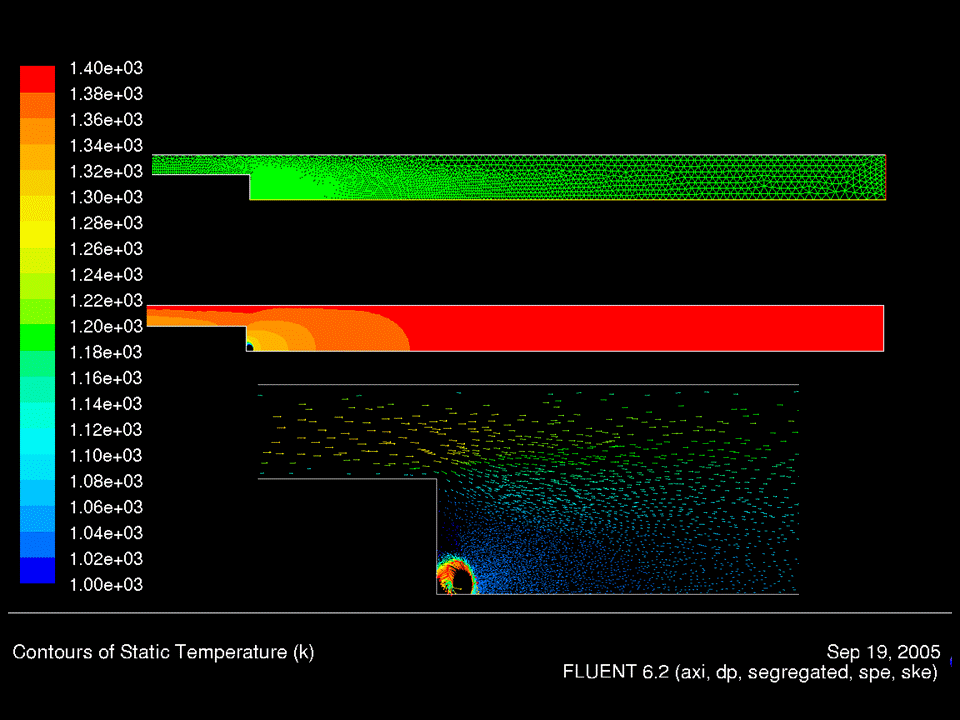 CFD: Fuel injection with insulated ceramic probe