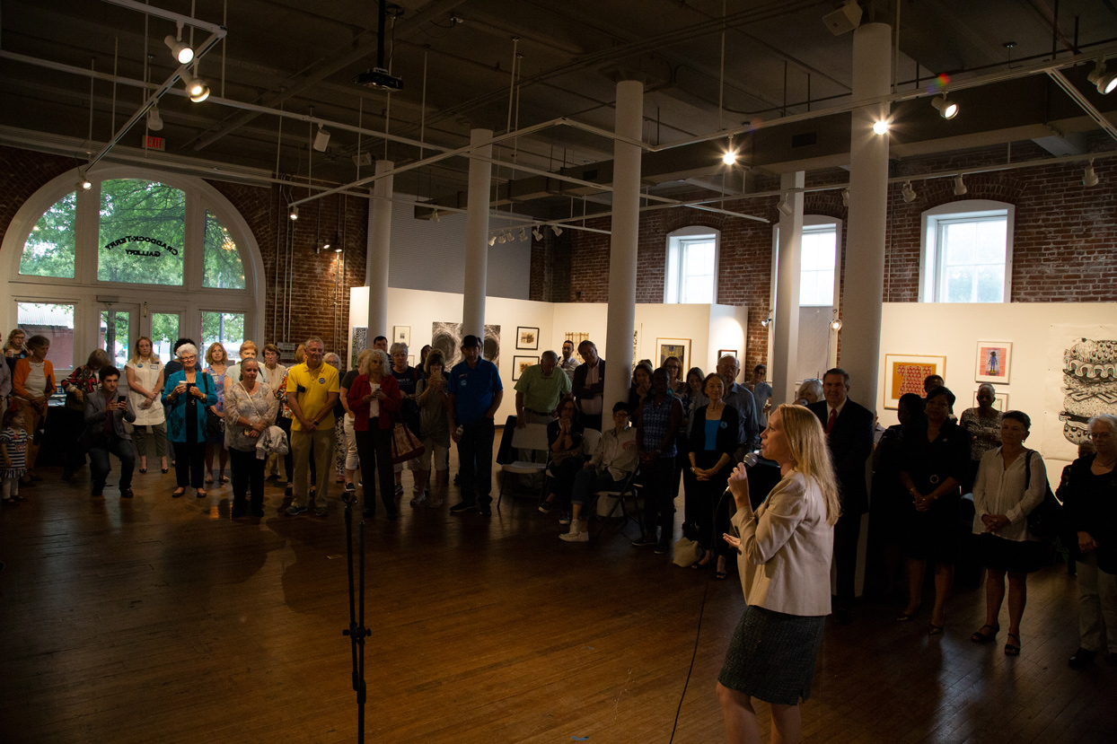 Senator Kaine Breakfast | Riverviews Artspace, Lynchburg, VA | 2018
