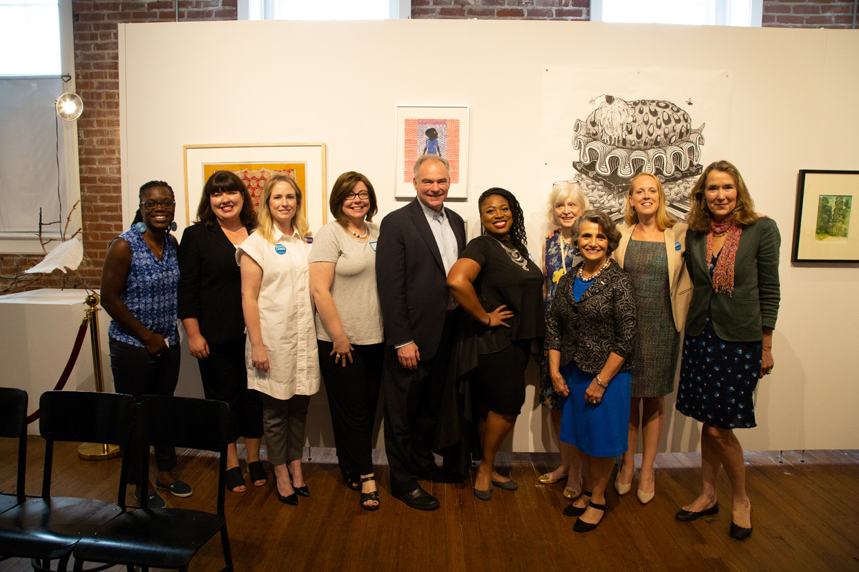 Senator Kaine Breakfast | Riverviews Artspace, Lynchburg, VA | 2018
