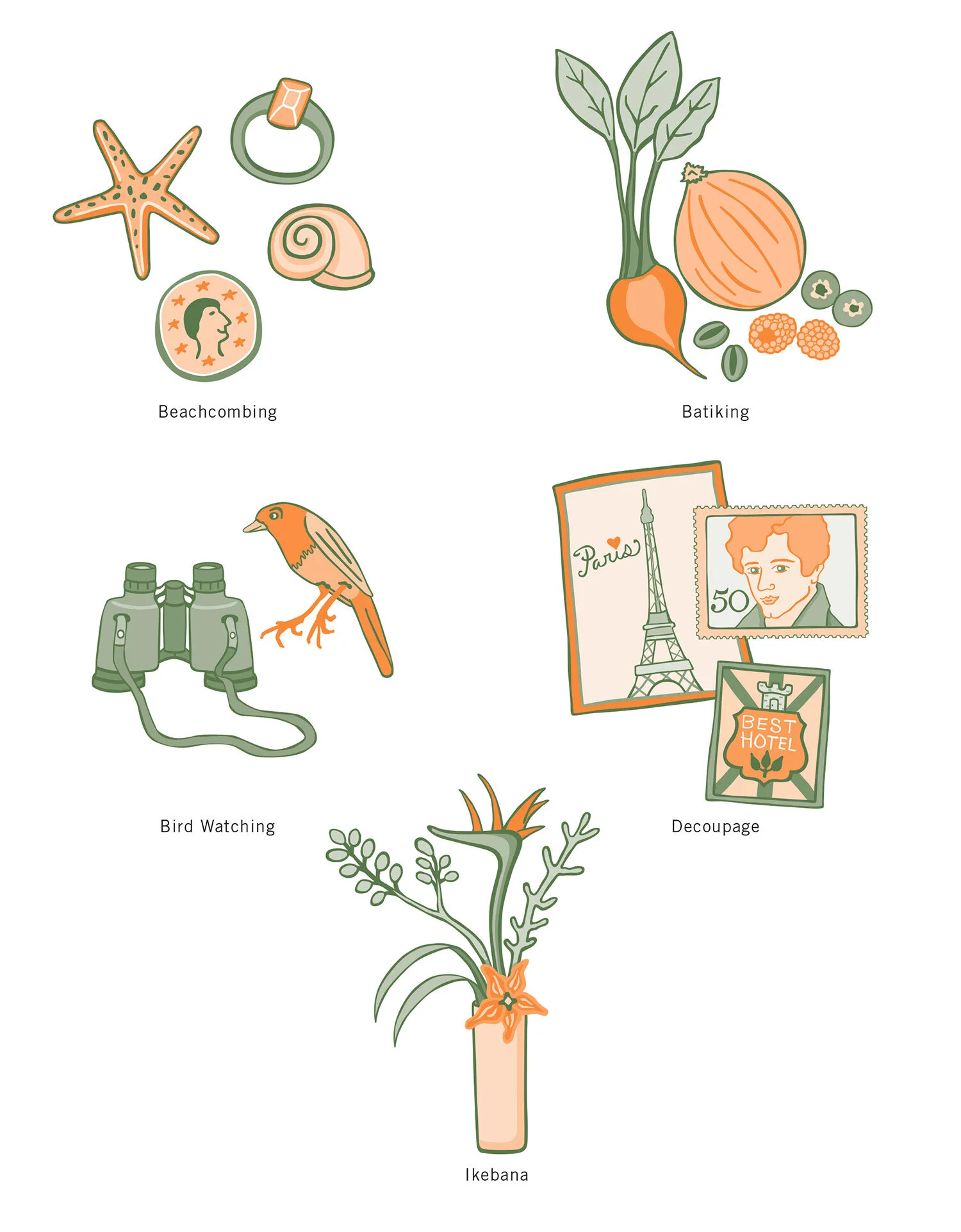   Get a Hobby!,  illustrations 